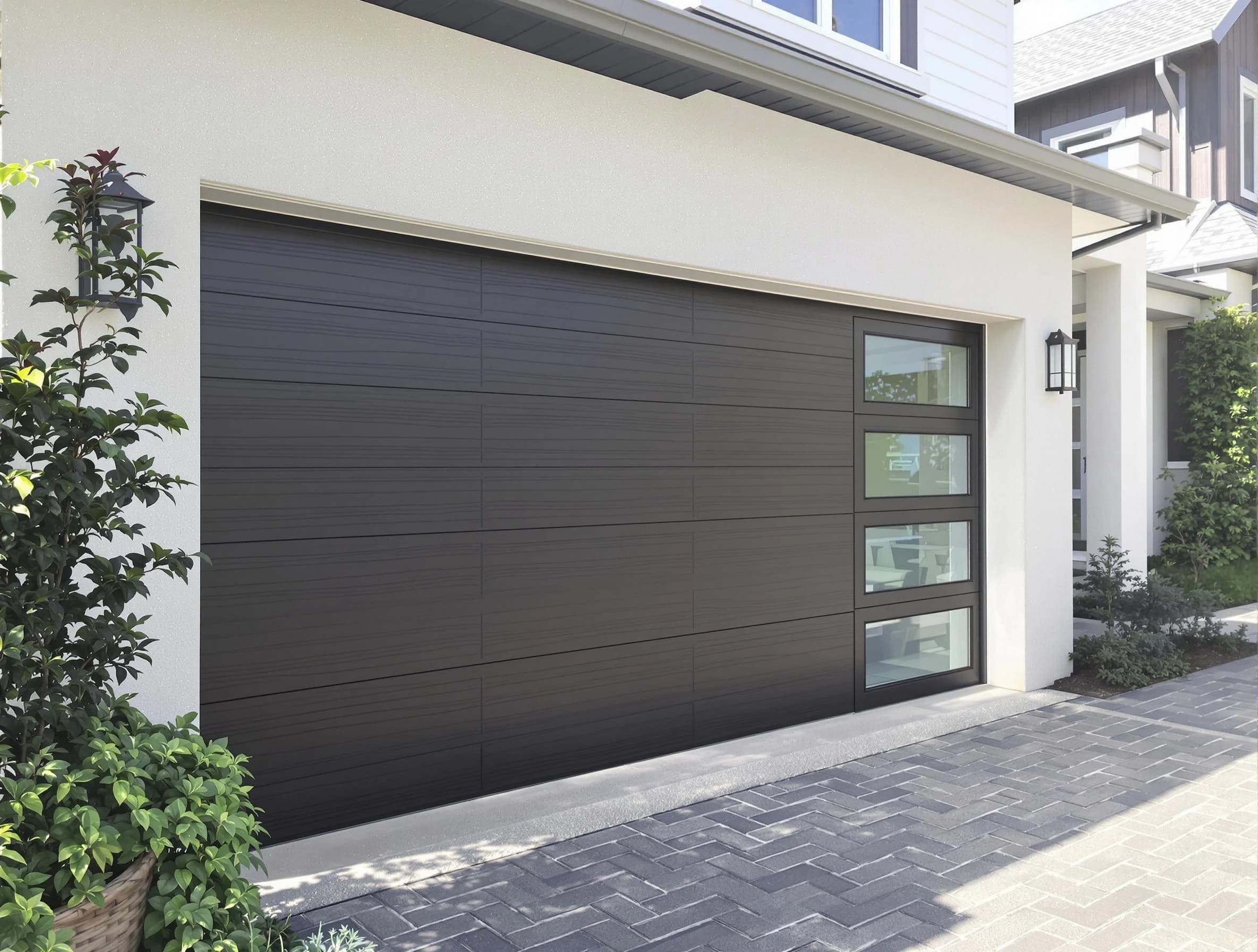 Custom garage door installation by Leominster Garage Door Repair in Leominster