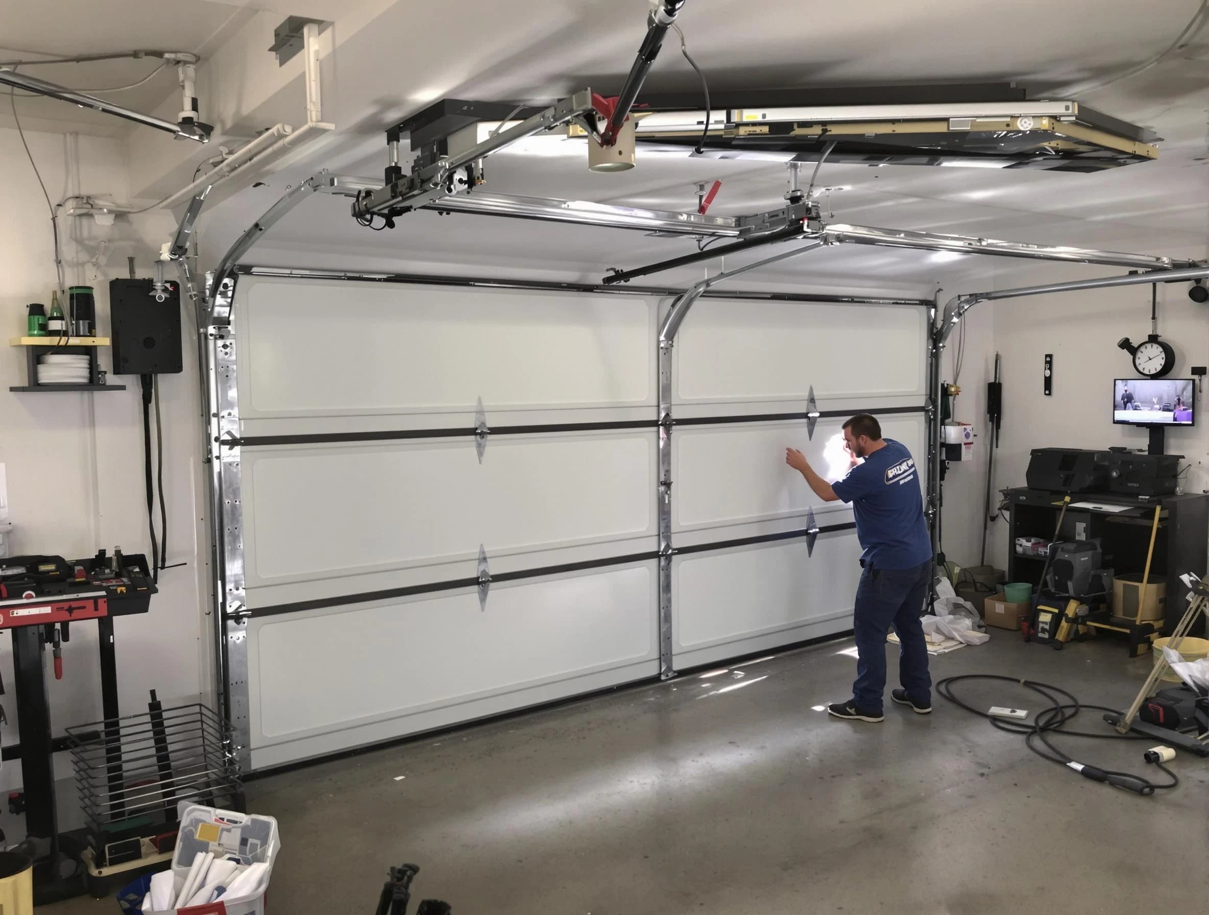 Professional garage door repair service by Leominster Garage Door Repair in Leominster