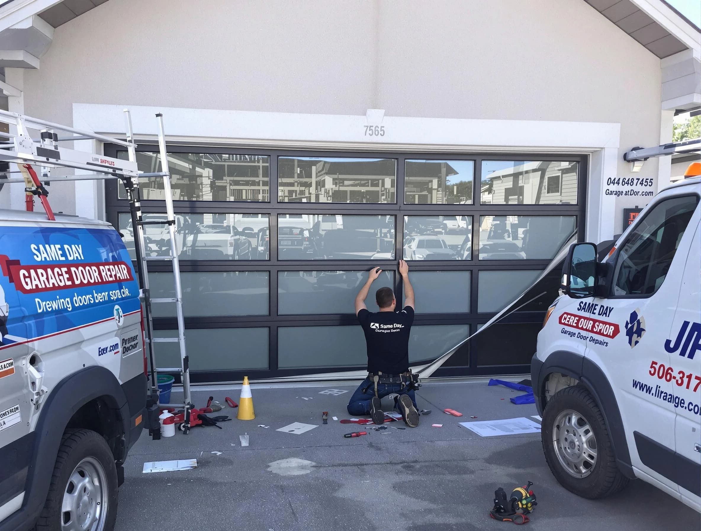 Leominster Garage Door Repair providing same-day garage door repair in Leominster