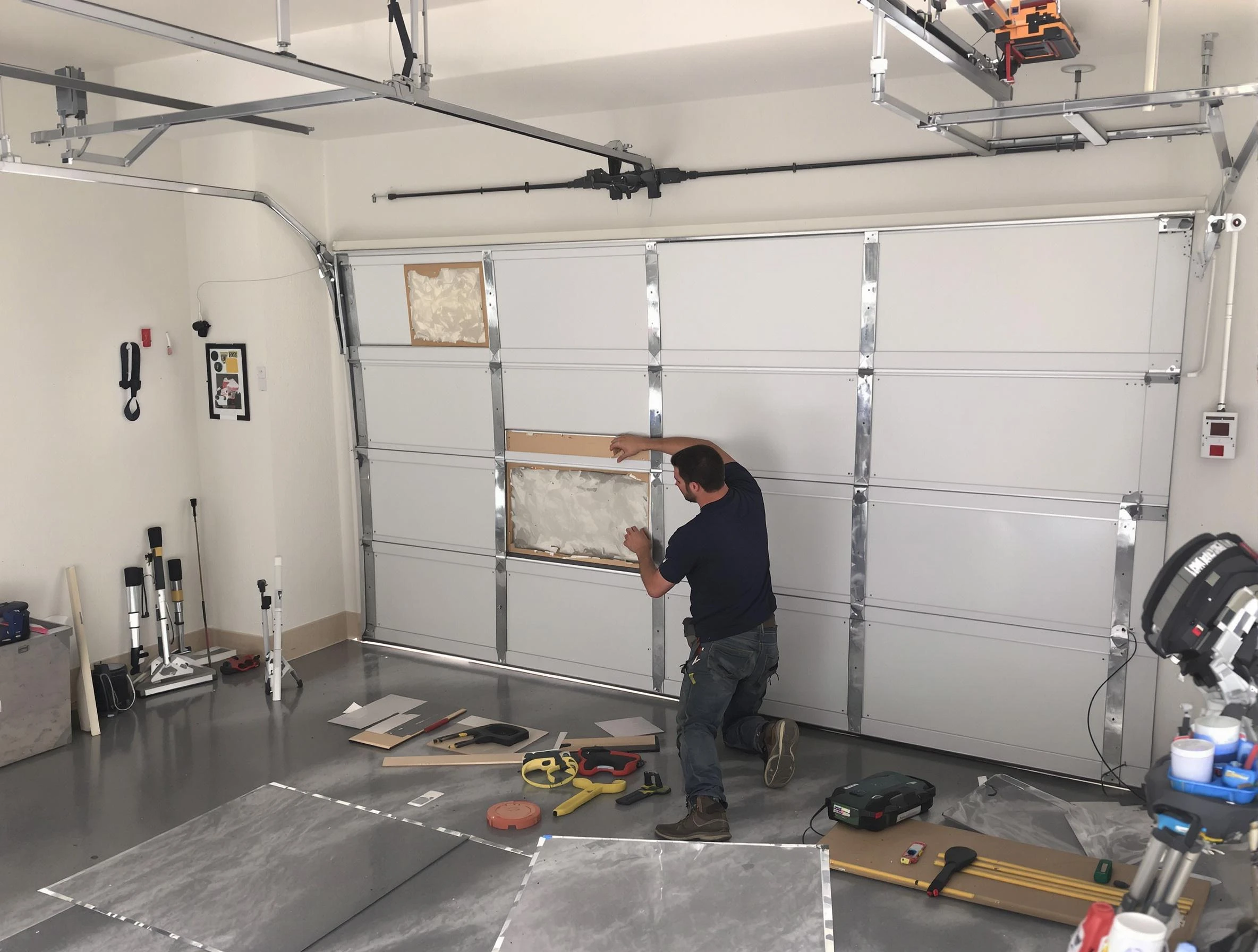 Garage Door Panel Repair in Leominster