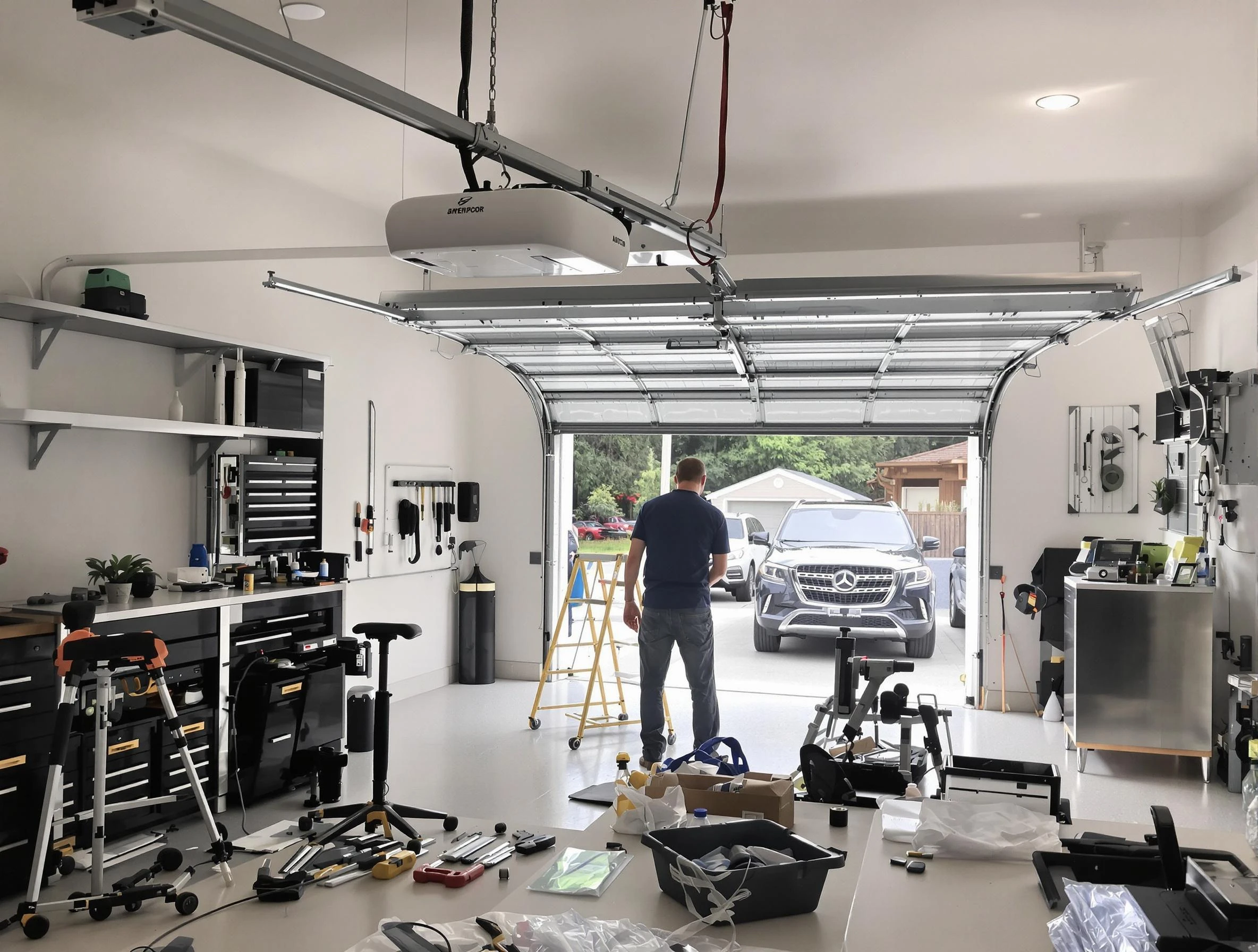 Garage door opener installation by Leominster Garage Door Repair in Leominster