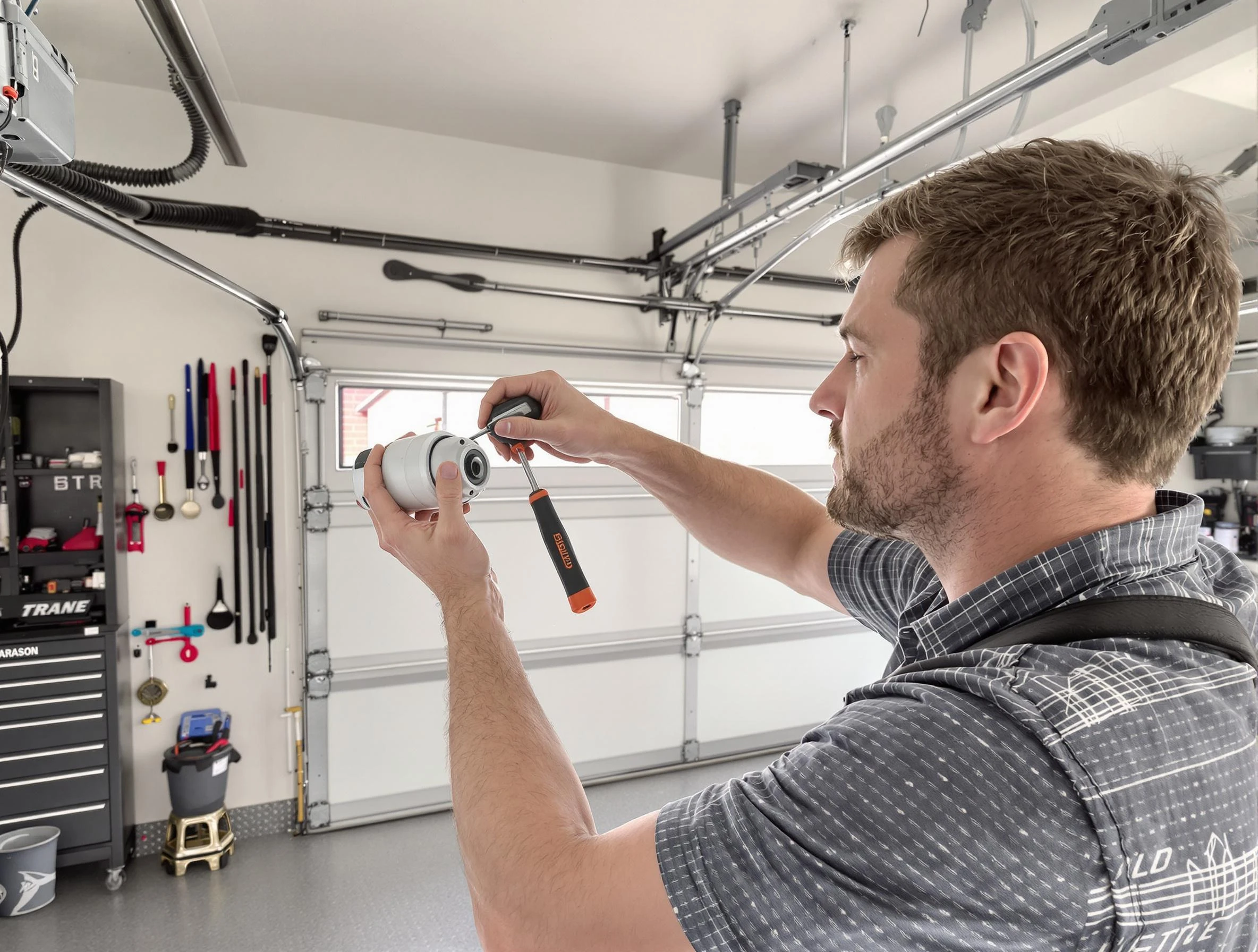 Garage door opener repair service by Leominster Garage Door Repair in Leominster