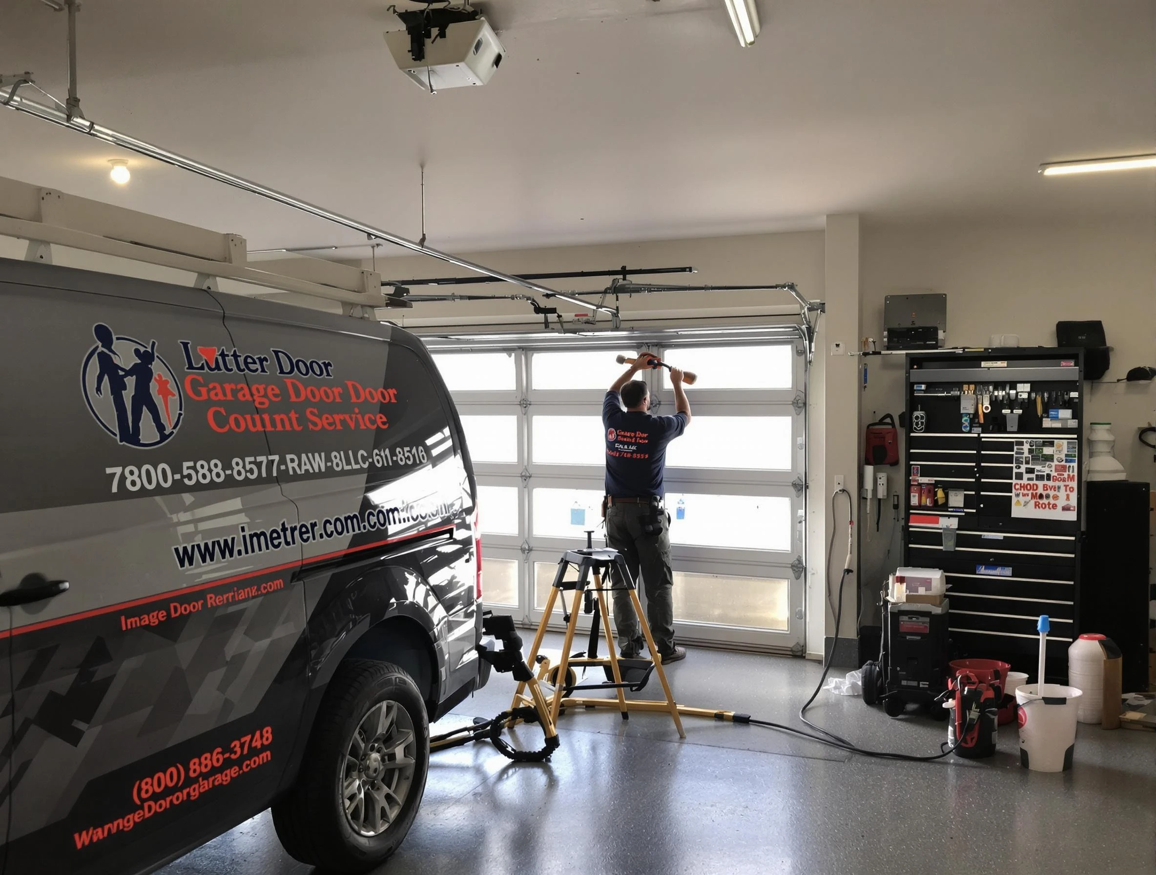 Leominster Garage Door Repair rapid response team performing same-day repair in Leominster